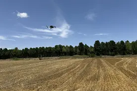 青岛市即墨区：“空中尖兵”筑牢秸秆禁烧“天网”图片