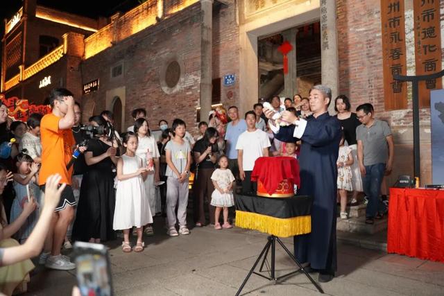 永春文旅“出圈”现场！魁星巡游、朱砂点斗、手作香囊…七夕夜这个古厝被非遗点亮→