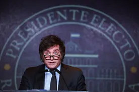 阿根廷新任总统米莱承诺将遵守气候协议，曾称气候变化是“谎言”图片