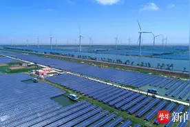 盐城滨海港零碳产业园：绿电直连铺就零碳蓝图图片