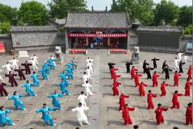 惠民：从全民健身到全国冠军 太极拳“武”出文化自信图片