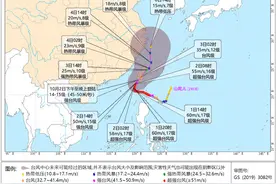 假期海上不平静，海浪橙色警报+风暴潮黄色警报发布图片