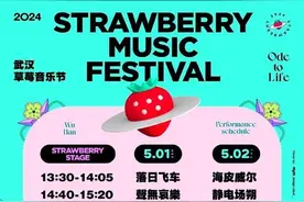 2024武汉草莓音乐节全攻略出炉！观演提前看！图片