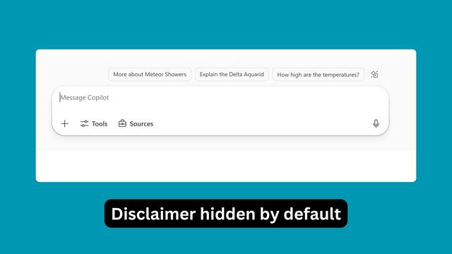 Microsoft 365 Copilot 将默认移除“AI 内容可能不准确”警告