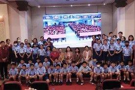 巴陵康孔子学院举办中印尼小学线上文化交流联谊活动图片