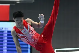 全国体操锦标赛丨男子鞍马决赛赛况激烈 广西队陆崇灿获铜牌图片