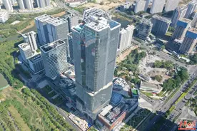 208米！“三亚第一高楼”的幕墙工程这样干图片