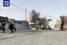 加沙地带多地遭以色列军队轰炸图片