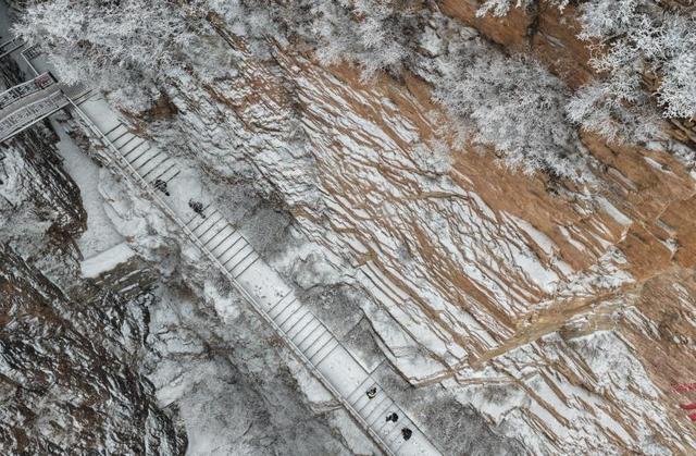 大寒雪霁太行美 百里画廊诗意浓