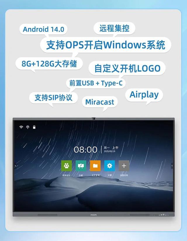 拒绝开会内耗，飞利浦智能会议平板2855T来了