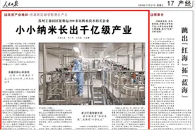 人民日报｜苏州工业园区：小小纳米长出千亿级产业图片