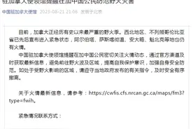 “宛如末日”！加拿大“史无前例”山火肆虐燃烧，政府出动军队支援，中国大使馆提醒图片