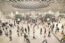 新开1条通道4个出入口 岗厦北枢纽 串起5条线图片