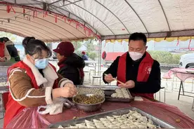 平桥区：饺子盛宴暖人心 “文化大餐”倡新风图片