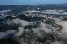 雷公山初冬景色美图片