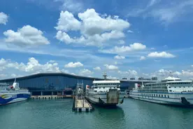 试试从广东去海南，坐船1个多小时，下船就是免税店图片