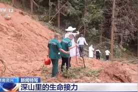 强降雨致道路受损 医护人员深入山区上演生命接力图片