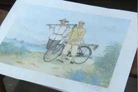 漳州退休教师创作出版连环画《谷文昌》图片