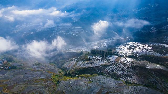 美好生活在云南｜超出片！元阳哈尼梯田最佳观赏期来了