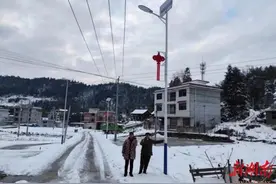 隆回县人民医院捐赠120盏路灯 照亮乡村振兴路图片