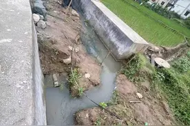 新春走基层｜曾经堆满渣土的小河如今清水潺潺 焕然一新图片