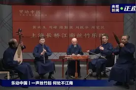 一声丝竹起 何处不江南，上海徐汇江南丝竹乐团登上央视图片