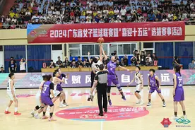 喜迎十五运会！广东省女篮联赛清远揭幕，清远队取得开门红图片