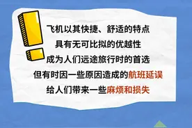 “图”个明白|航班延误怎么办？不要慌！图片
