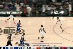 就打花了🤯乔治不讲理追身三分 快船开局11中10打出24-4攻击波图片