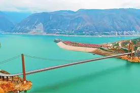 东川港加紧建设图片