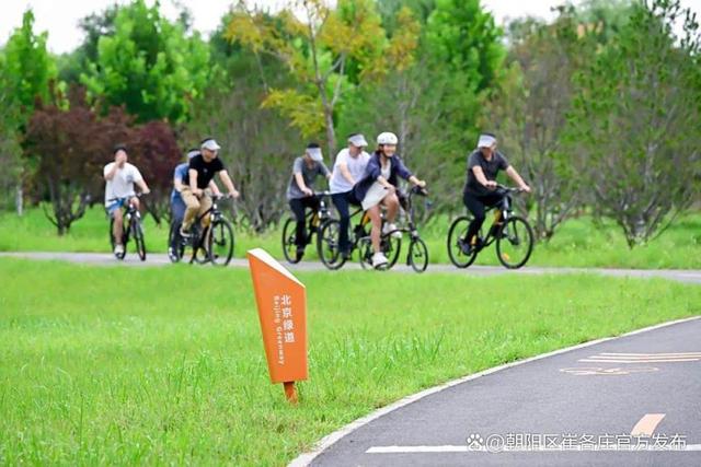 “骑行碳路”！从崔各庄黑桥公园出发，邂逅朝阳绿水青山～