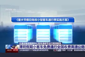 清明假期小客车免费通行全国收费高速公路 这些时段、路段易拥堵图片