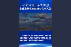 芦花新闻|沿黄达海 逐梦深蓝——东营港扬帆启航逐梦亿吨大港图片