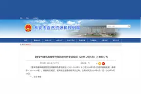 涉及中心城区城市风貌、建筑高度！泰安公布专项规划图片