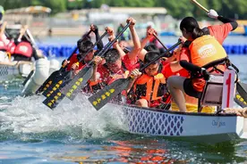 16支龙舟队+7支拔河队！怀柔“科学城杯”龙舟大赛上演“水上争锋”图片