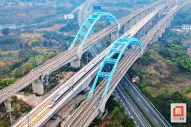 关注！10日高铁环线上新 自贡“朋友圈”扩容图片