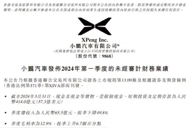 业绩超预期，小鹏汽车美股盘前大涨图片