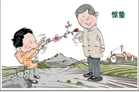 （图表·漫画）二十四节气·惊蛰丨桃花红小虫醒图片