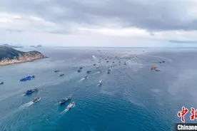 持续深化“海上福州”建设 福州连江扬帆起航迎开渔图片