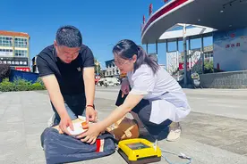河北涞水：AED走进公共场所 提升全民急救能力图片