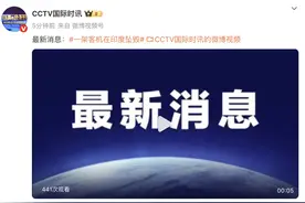 搭载逾百人，一客机在印度坠毁图片