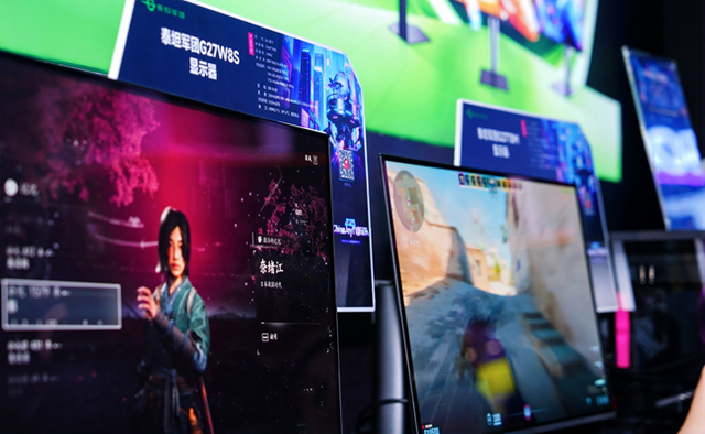 泰坦军团亮相2025 ChinaJoy，携三星显示、Intel联合展示电竞显示技术与产品