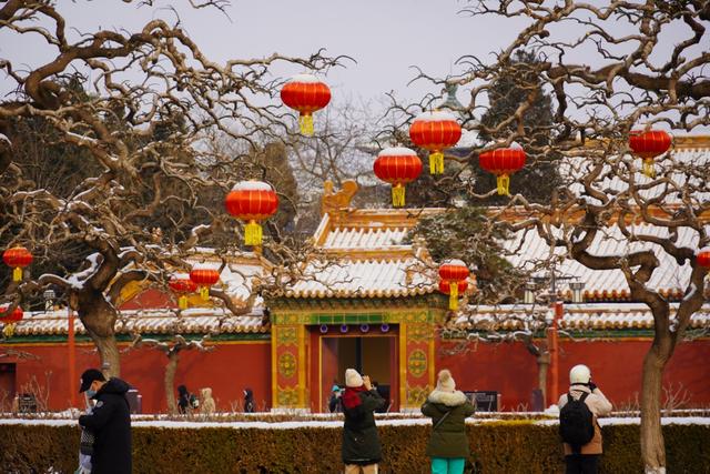 美图来了！登上景山公园制高点俯瞰中轴线雪景