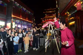 河北沧州：秋游南川老街 品味传统文化美图片