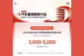 汽车置换更新补贴上线“抢券”模式：每天10时先到先得图片