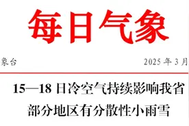 冷空气又要来！山东部分地区雨雪今天到图片
