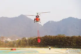 娄底桥头河机场迎来首批飞机 10月28日试飞图片