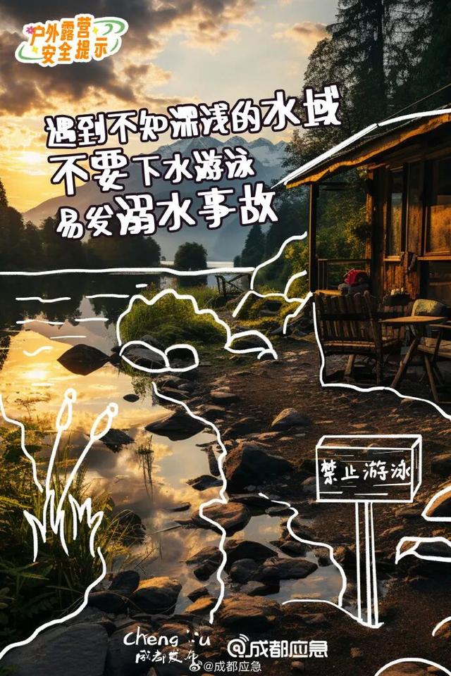 秋高气爽正是露营好时节！户外露营需要注意这9点↓↓↓