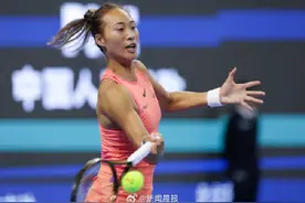 郑钦文中网首秀赢了！靳东也去了图片