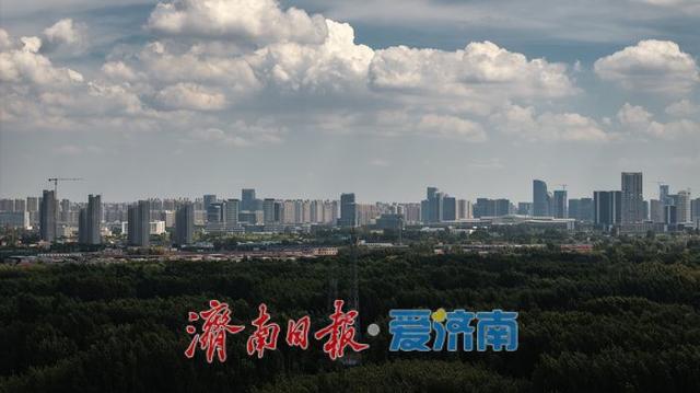 一年四季 泉在济南丨济南玉符河：水清岸绿，绘就生态新图景